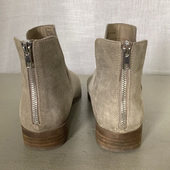 Steve Madden Yaal Suede Boots Sz 8M Tan Taupe Ankle Booties Western Boho EUC - Picture 7 of 9